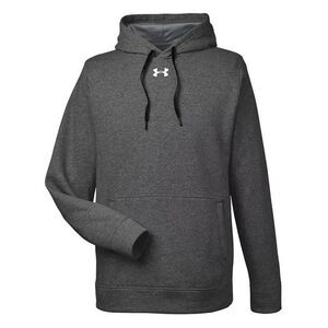 Under Armour Hoodie Hustle Fleece UA Mens 1300123 Crbn Ht/ Gry_091